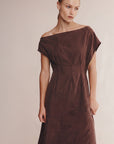 Marle Gaia Dress Chocolate