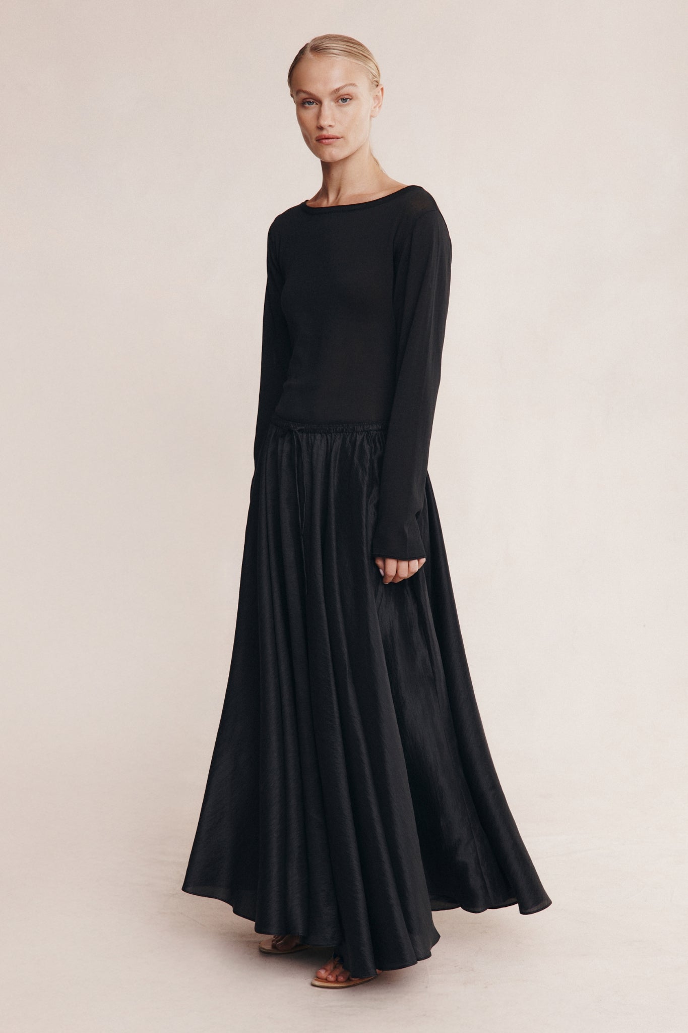 Marle Jill Knit Top Black