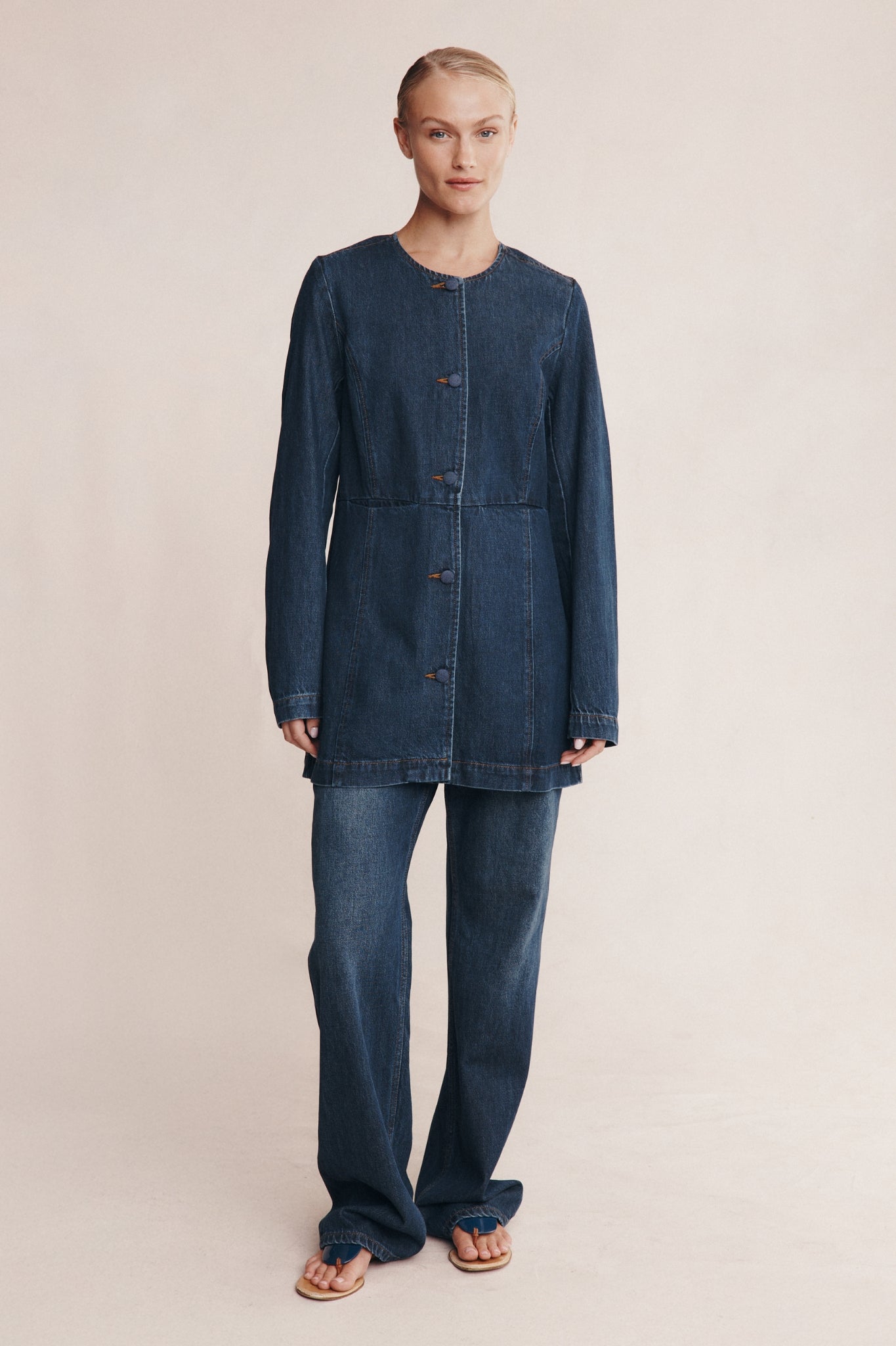 Marle Riana Jacket Dark Wash
