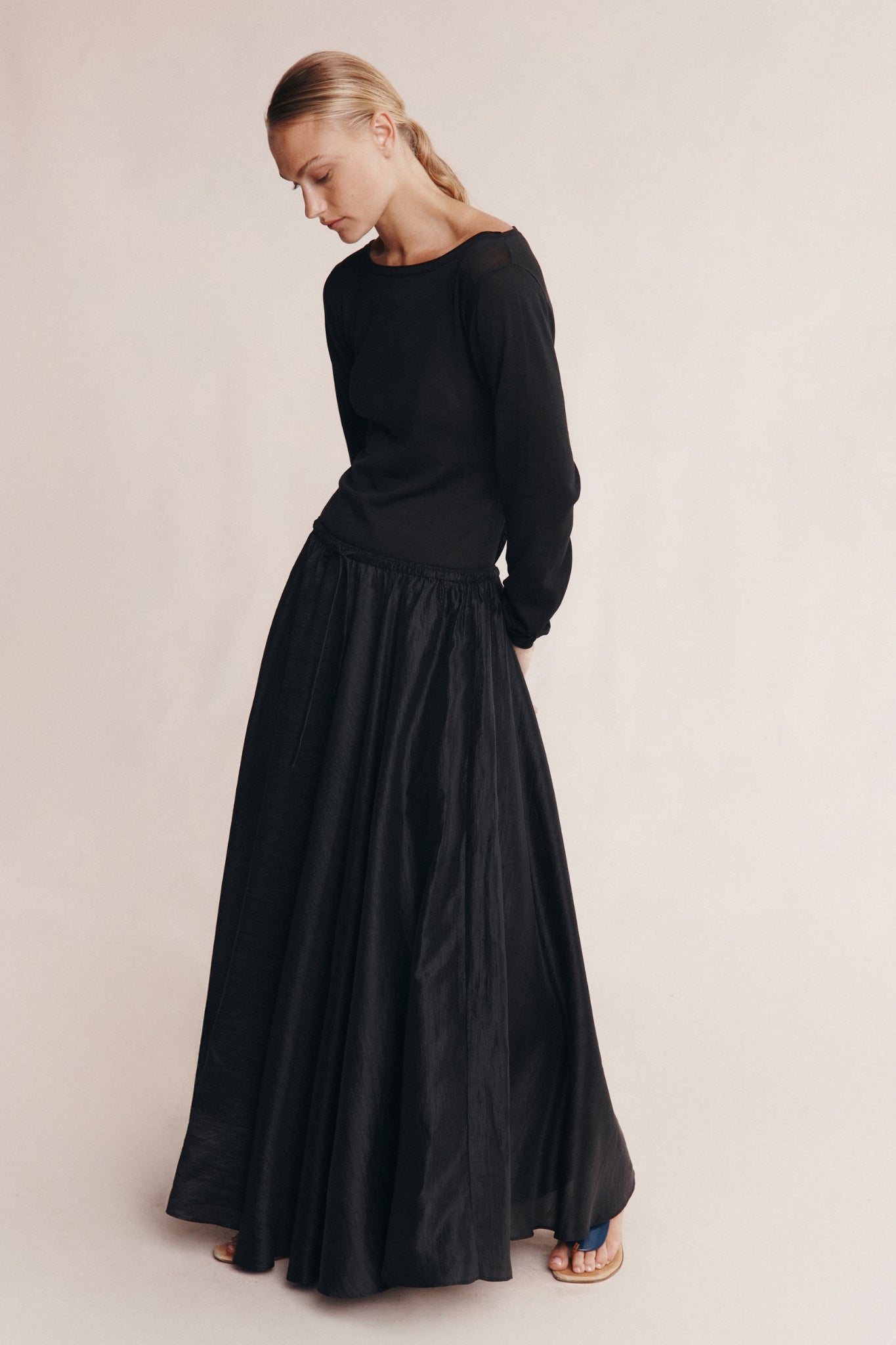 Marle Jill Knit Top Black
