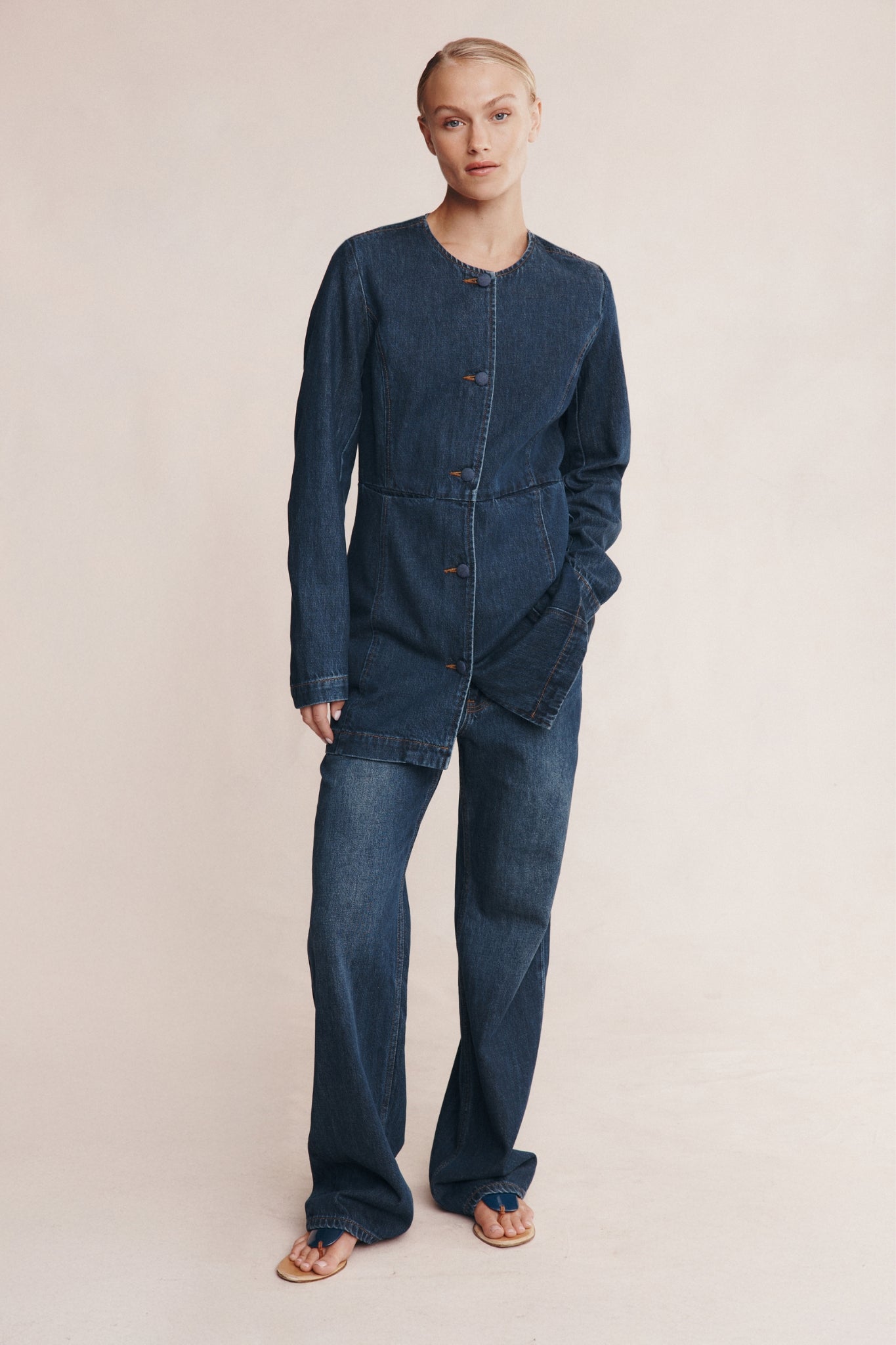 Marle Riana Jacket Dark Wash