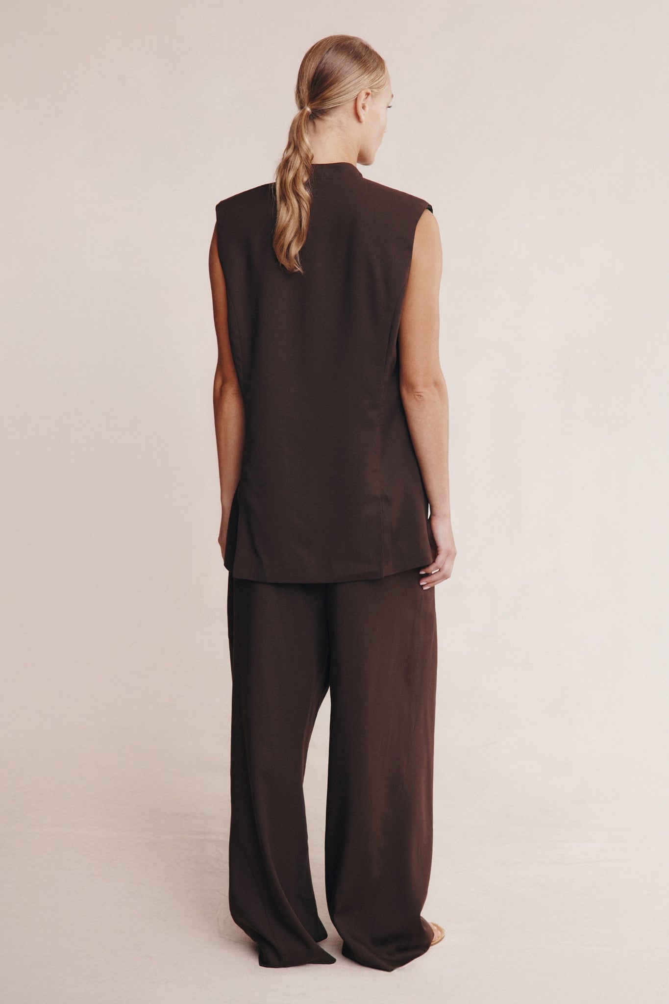 Marle Morrie Vest Chocolate