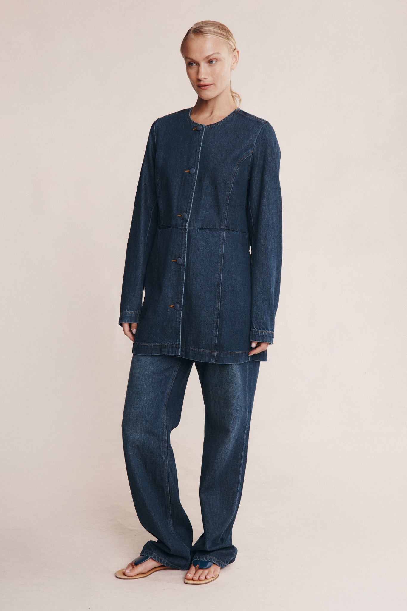 Marle Riana Jacket Dark Wash