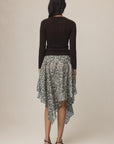 Marle Inez Skirt Echo Print