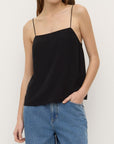 Assembly Label Aime Silk Tank Black