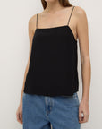 Assembly Label Aime Silk Tank Black