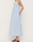 Assembly Label Ainslee Midi Dress Blue Check