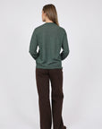 Marlow Alto Merino Crew Forest