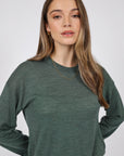 Marlow Alto Merino Crew Forest