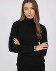 Marlow Alto Merino Roll Neck Black