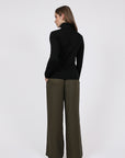 Marlow Alto Merino Roll Neck Black
