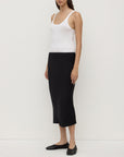Assembly Label Amaris Silk Skirt Black