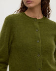 Assembly Label Carina Merino Wool Long SLeeve Cardigan Grove