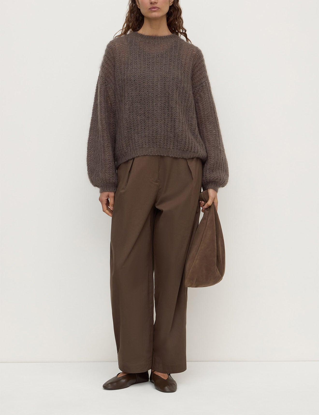 Assembly Label Tulsa Mohair Knit Bark
