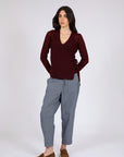 Marlow Beam Barrel Pant Ink Stripe