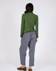 Marlow Beam Barrel Pant Ink Stripe
