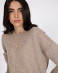 Marlow Celeste Crew Neck Camel