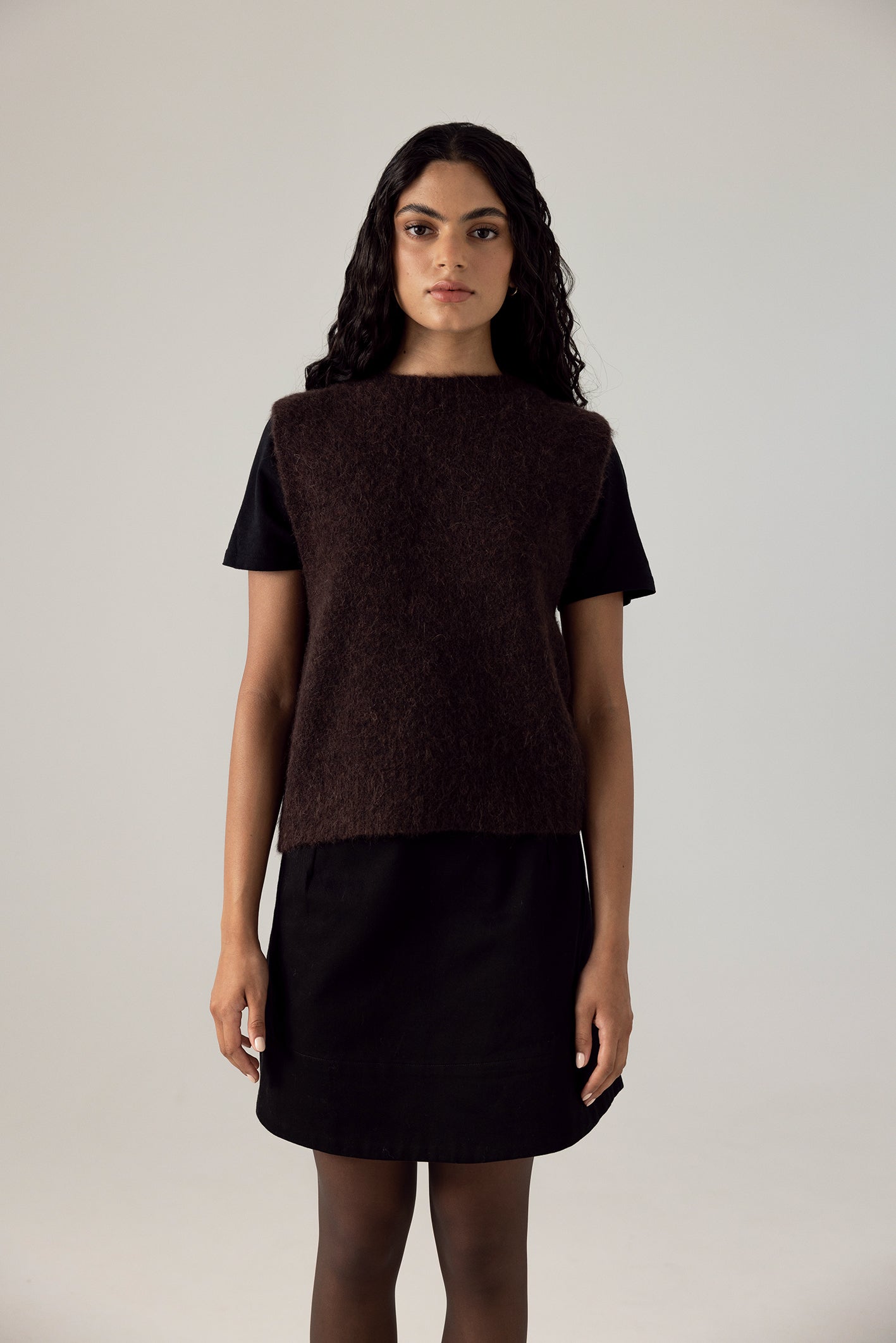Francie Picnic Vest Cocoa