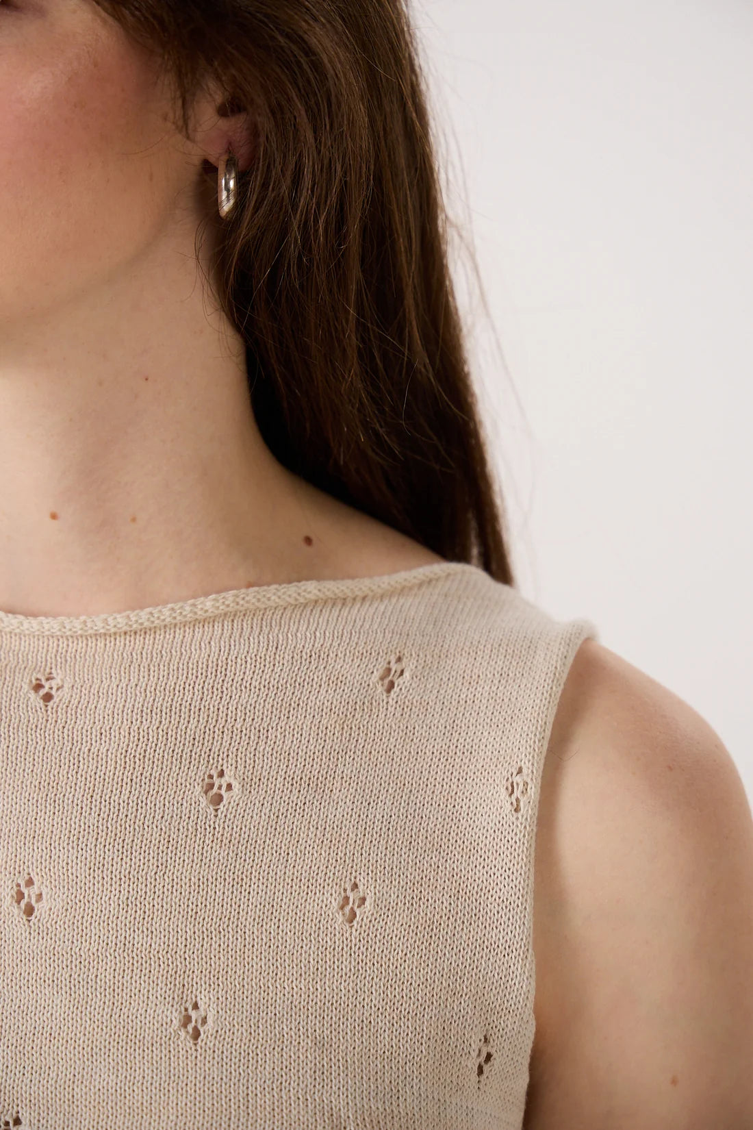 Francie Posy Cotton Vest