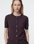 Gregory Aurelia Cardigan Muted Plum