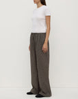 Assembly Label Harriet Check Pant Brown Black