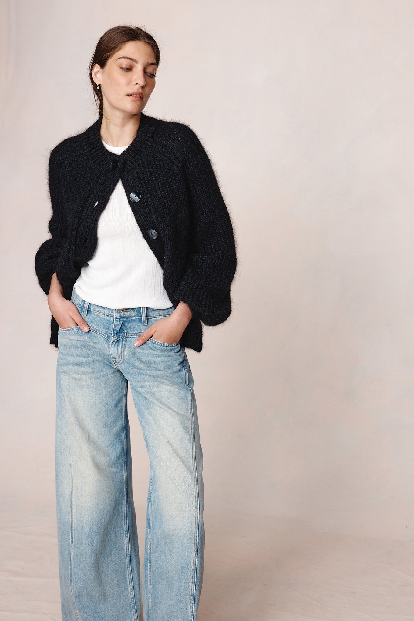 Marle Jasper Cardigan Black