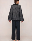 Marle Jasper Cardigan Black Greige