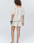 Marle Kendra Top Grey Stripe