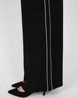 Marlow Legion Side Stripe Pant Black/White