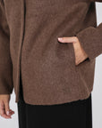 Marlow Loft Wool Coat Mushroom
