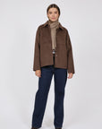 Marlow Loft Wool Coat Mushroom