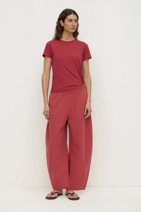 Assembly Label Elaine Washed Cotton Pant Raisin