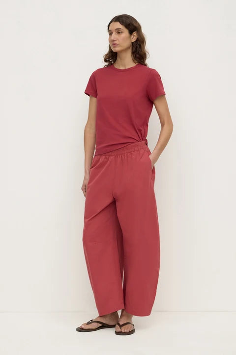 Assembly Label Elaine Washed Cotton Pant Raisin