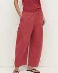 Assembly Label Elaine Washed Cotton Pant Raisin