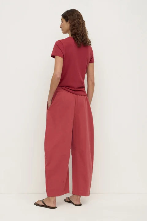 Assembly Label Elaine Washed Cotton Pant Raisin