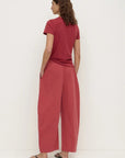 Assembly Label Elaine Washed Cotton Pant Raisin