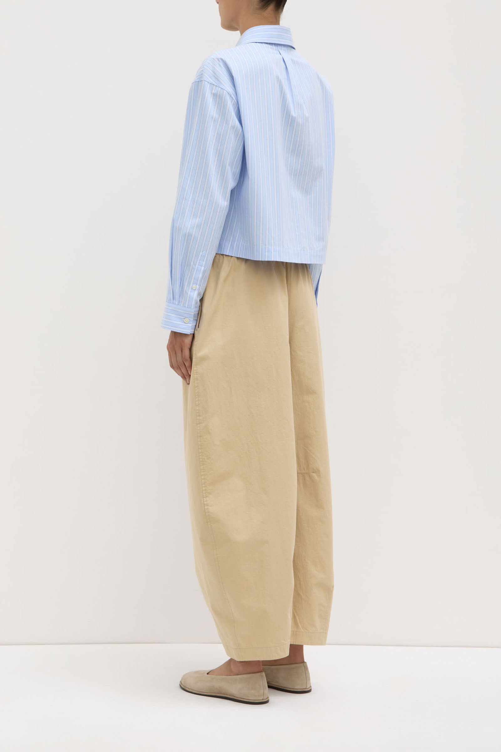 Assembly Label Lola Barrel Pants Tan
