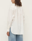 Assembly Label Marigold Poplin Shirt White