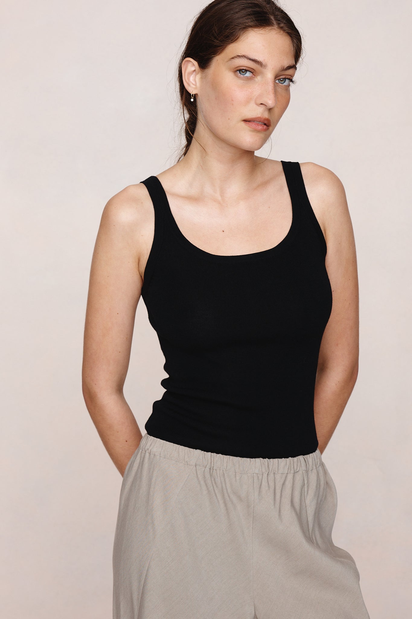 Greige Marle Marle Alicia Pants Greige – Garwood Boutique