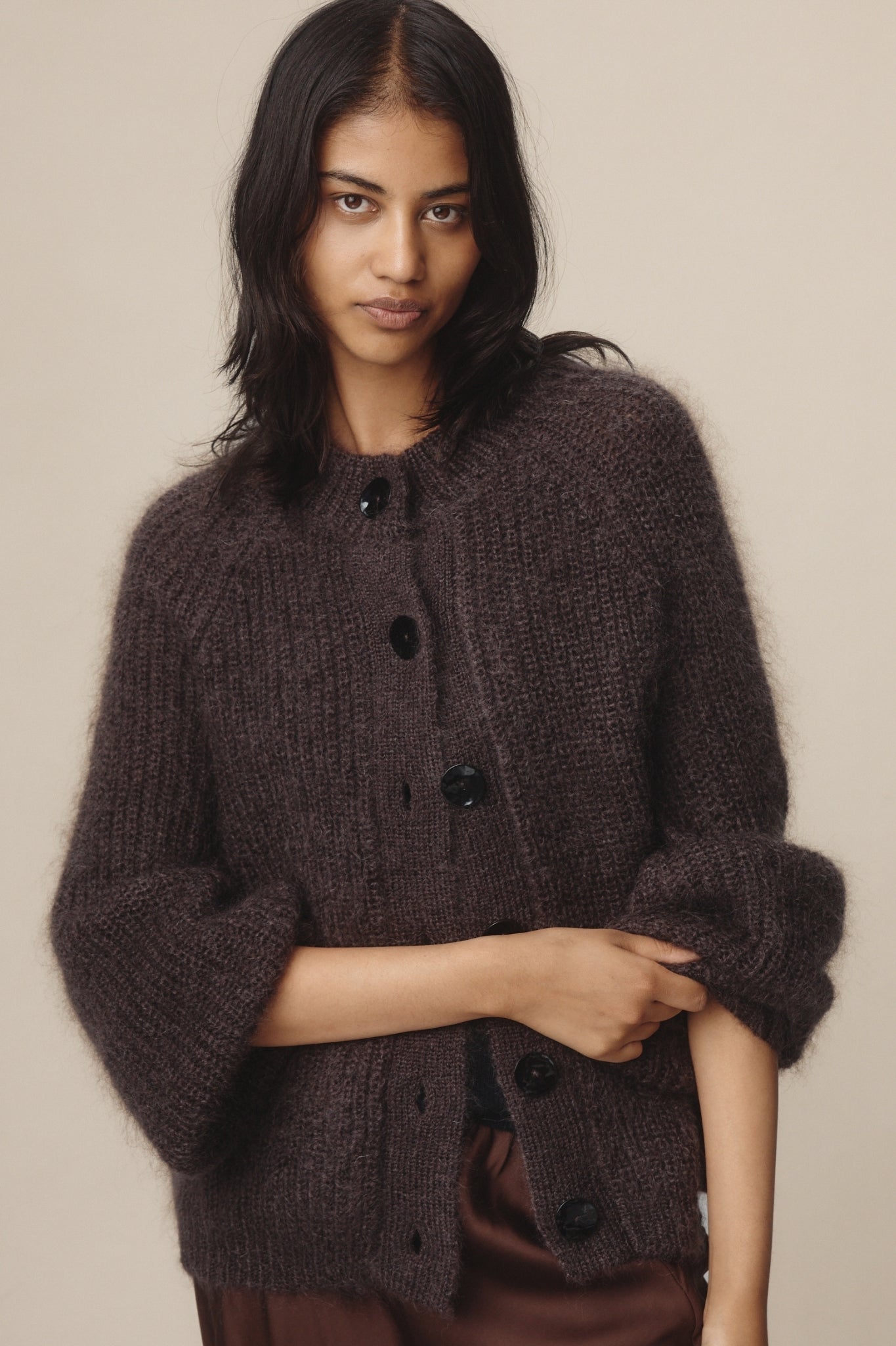 Marle Jasper Cardigan Tapenade