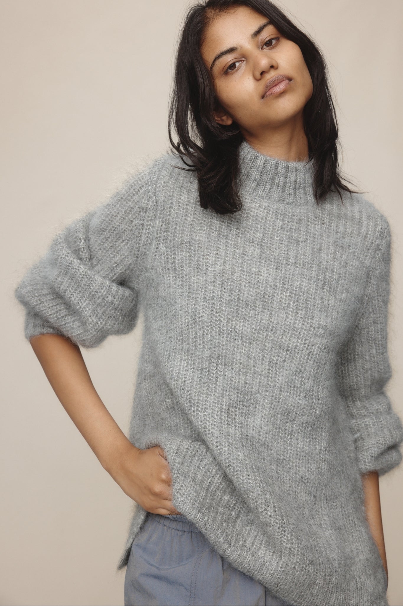Marle Klein Jumper Grey Marle