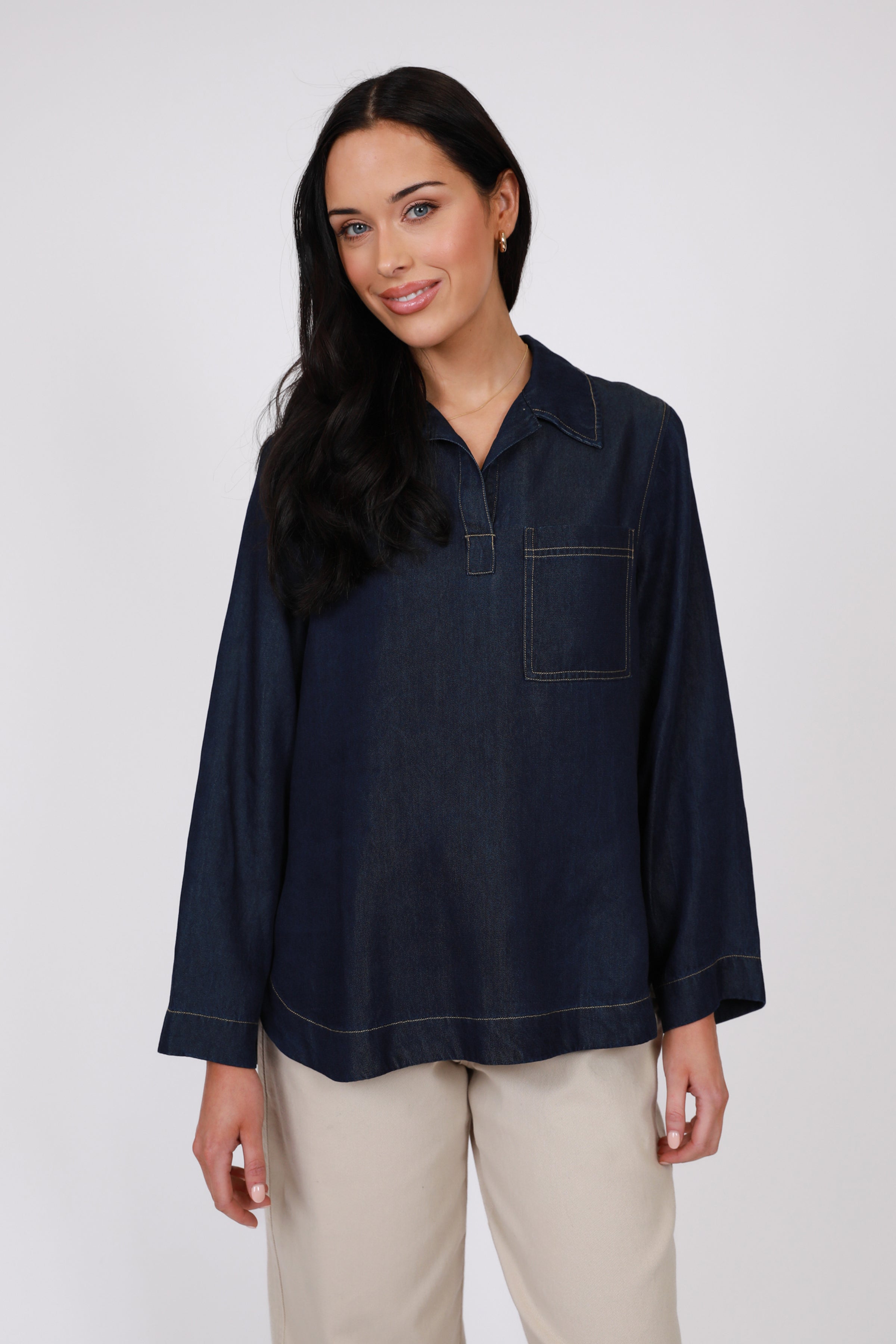 Marlow Canyon Shirt Dark Wash