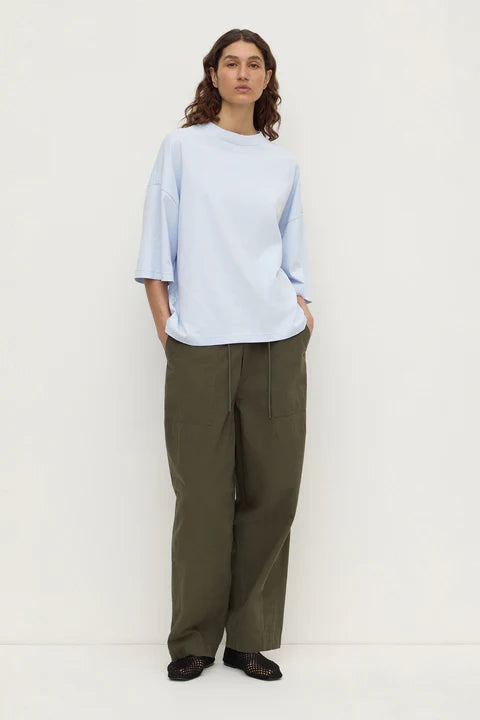 Assembly Label Max Oversized Tee Powder Blue