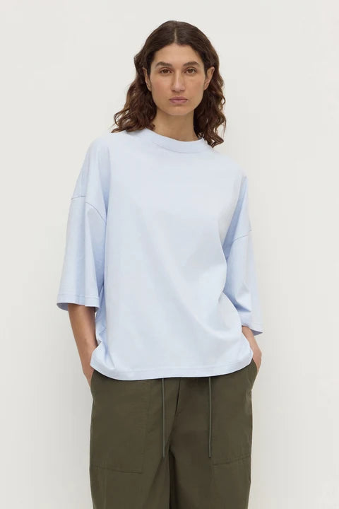 Assembly Label Max Oversized Tee Powder Blue