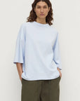 Assembly Label Max Oversized Tee Powder Blue