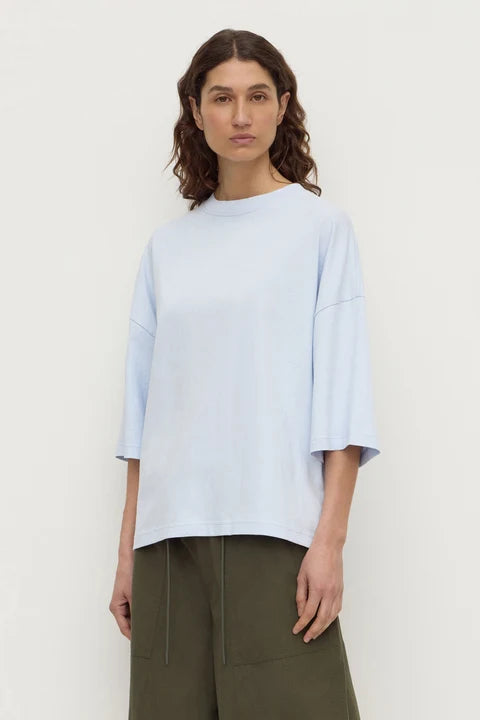 Assembly Label Max Oversized Tee Powder Blue