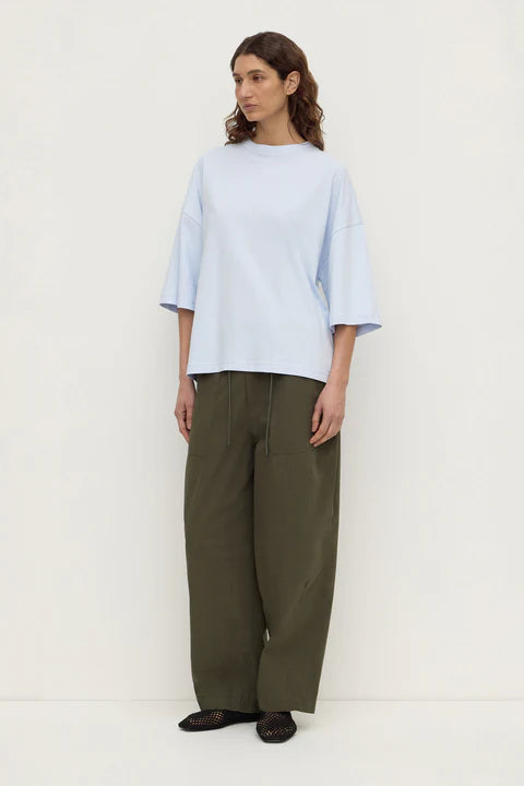 Assembly Label Max Oversized Tee Powder Blue