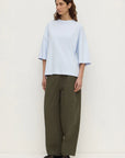 Assembly Label Max Oversized Tee Powder Blue