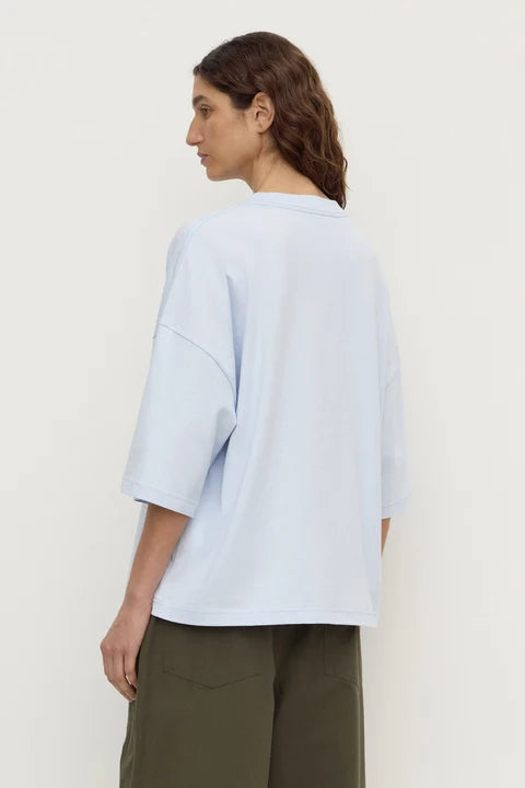 Assembly Label Max Oversized Tee Powder Blue