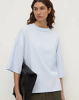 Assembly Label Max Oversized Tee Powder Blue